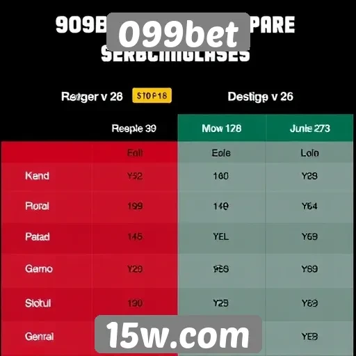 Comparação entre jogos populares no 099bet